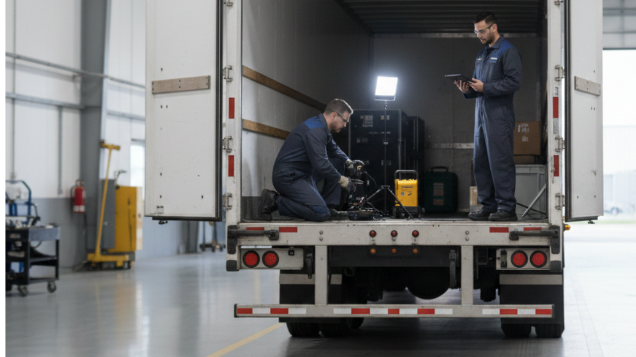 Trailer repair service